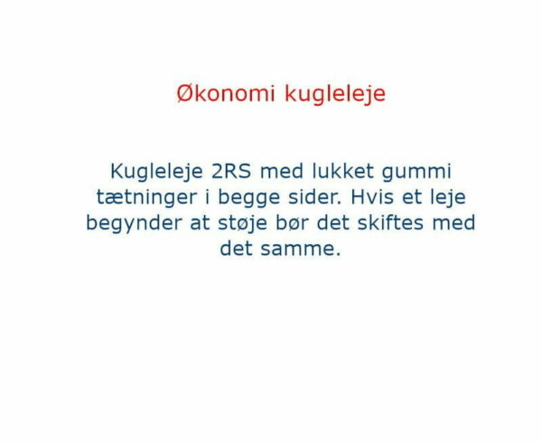 Kugleleje 6000 2RS 26x10x8